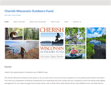 Tablet Screenshot of cherishwisconsin.org